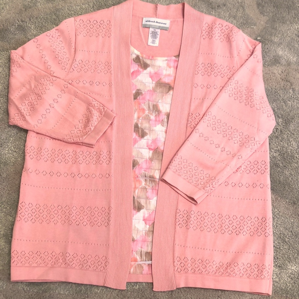 Alfred Dunner Petite Sweater Blouse